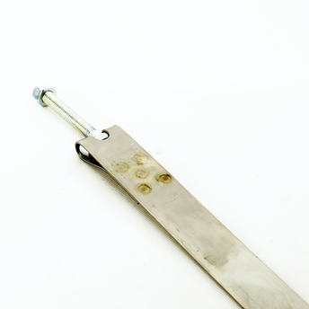 Stålband för montering av tank - muttrar 1500x40 mm